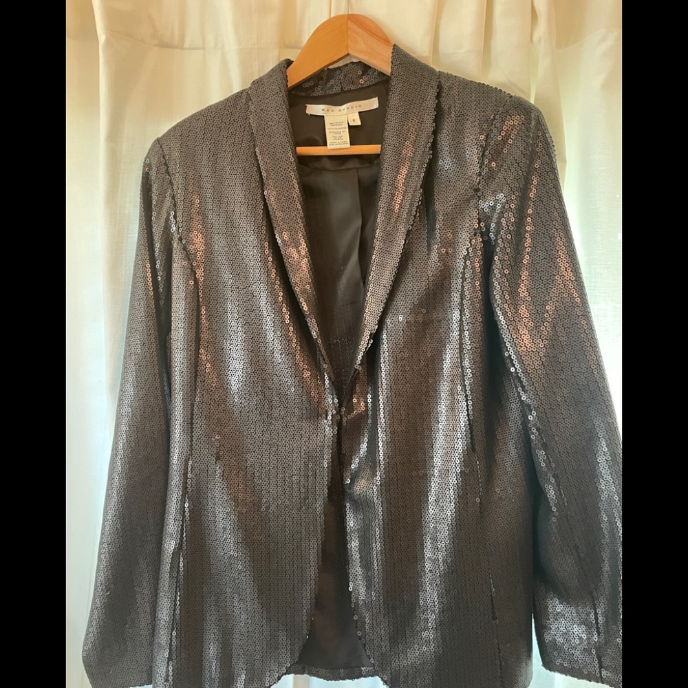 Max Studio Sequined Blazer
